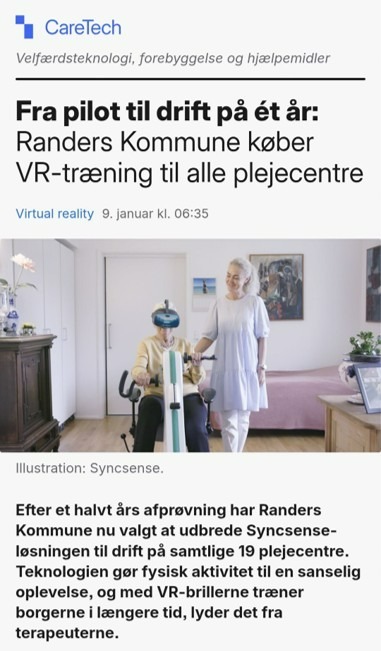 Fra pilot til drift på et år